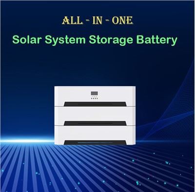 Batri Solar Lithiwm 5kWh A Gwrthdröydd Pawb mewn Un System Storio